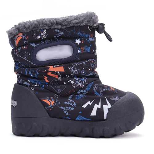 Ghete copii baieti impermeabile si imblanite DD Step, Negru - P079-42309 [2]