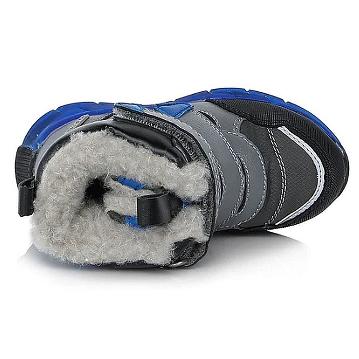 Ghete îmblănite si impermeabile din piele DD Step [5]