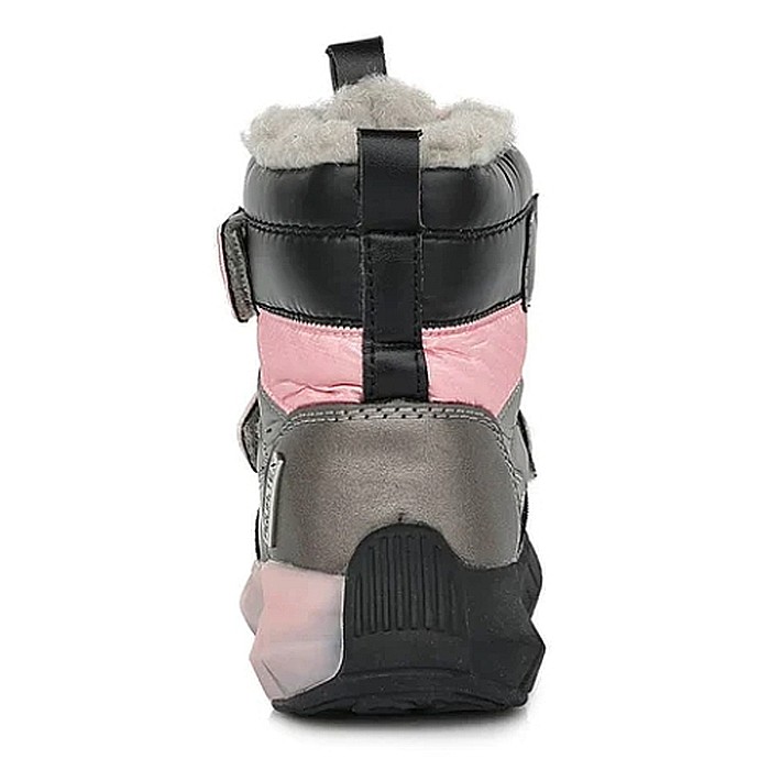 Ghete copii fete impermeabile si imblanite DD Step, Gri - F651-310B [4]