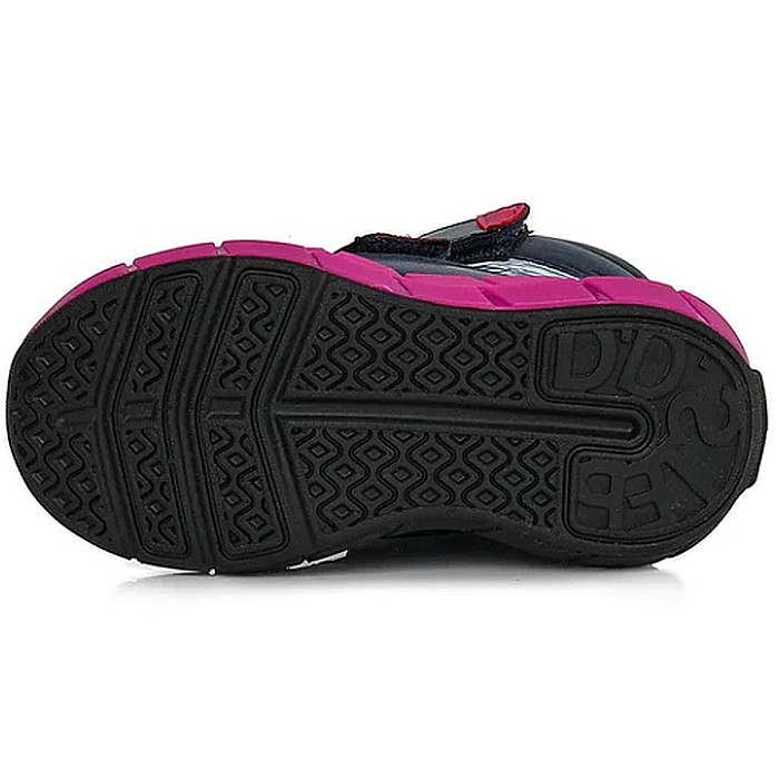 Ghete copii fete impermeabile si imblanite DD Step, Negru - F651-310C [6]