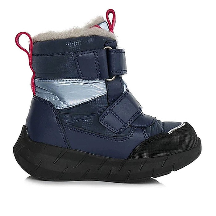 Ghete copii fete impermeabile si imblanite DD Step, Negru - F651-310C [3]