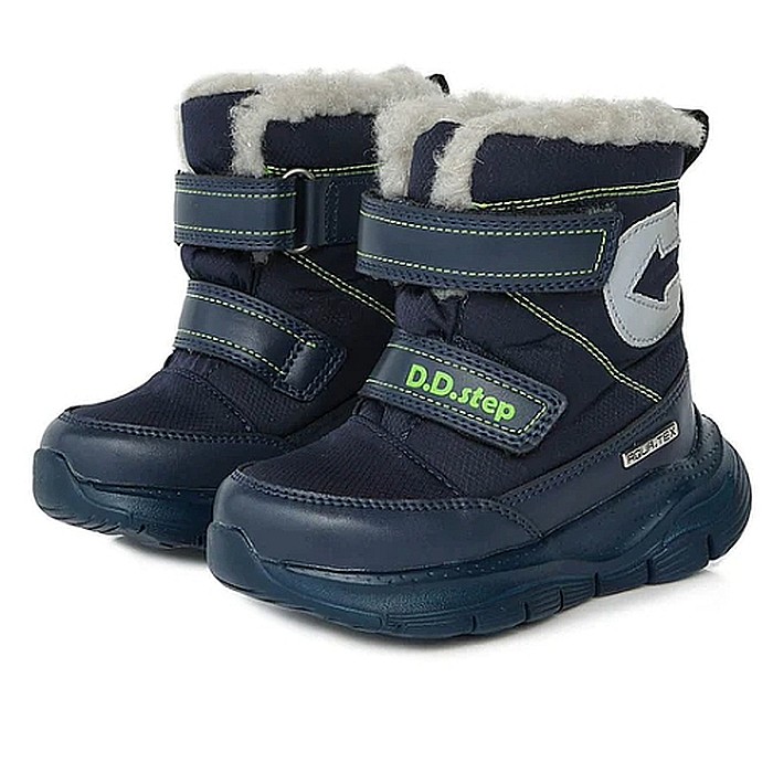 Ghete îmblănite si impermeabile din piele DD Step [2]