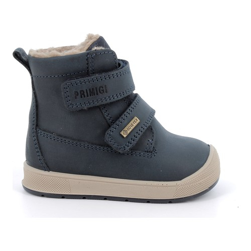 Ghete Gore-Tex băieți din piele îmblănite Primigi, Albastru - 8854611 [2]