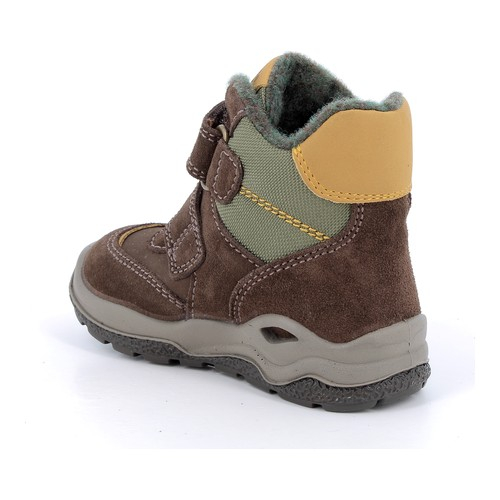 Ghete Gore-Tex băieți din piele îmblănite Primigi, Maro - 8863711 [3]