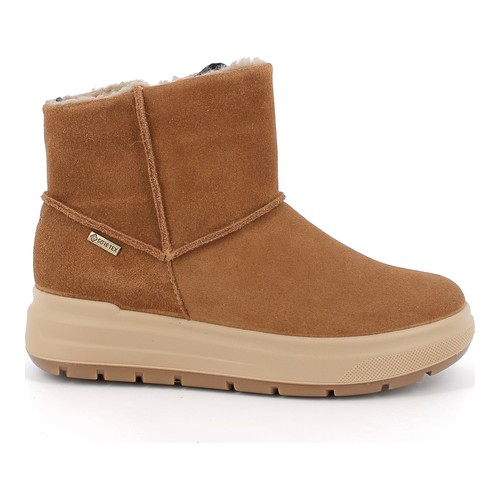 Ghete Gore-Tex fete din piele îmblănite Primigi, Maro - 8875400 [2]