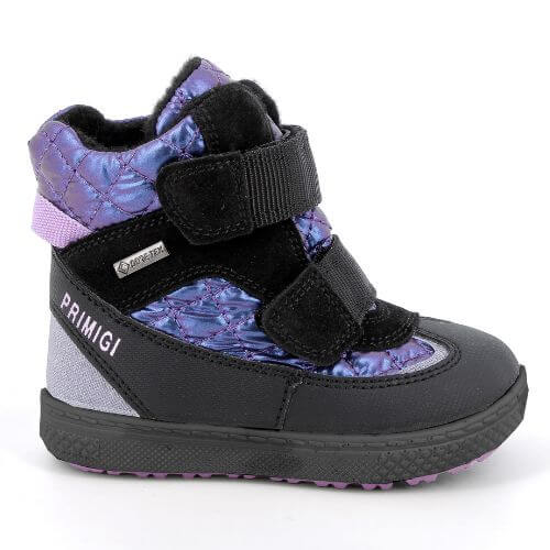 Ghete impermeabile si imblanite Goretex copii fete din material sintetic Primigi, Mov - 8856533 [2]