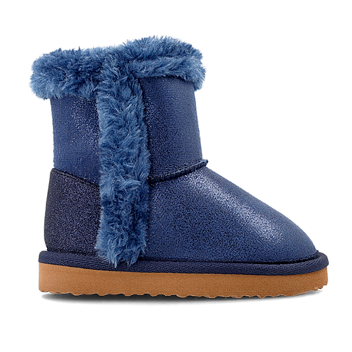 Ghete UGG copii fete imblanite Garvalin, Albastru - 221840-A [3]