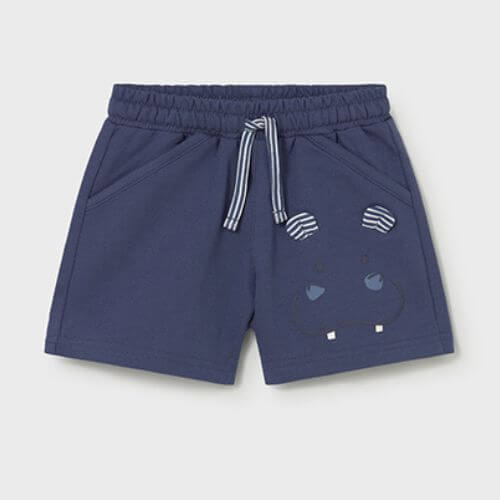 Pantaloni scurti din bumbac pentru baieti Mayoral, Albastru - 1222-78 [2]