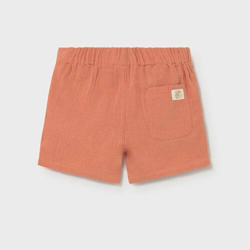 Pantaloni scurti din bumbac pentru baieti Mayoral, Portocaliu - 1216-55 [4]