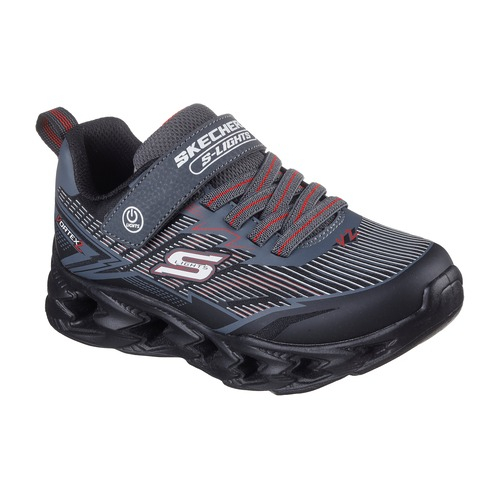 Pantofi sport băieți Skechers S-Lights Vortex 2.0, Negru - 400605L-BKCC [3]