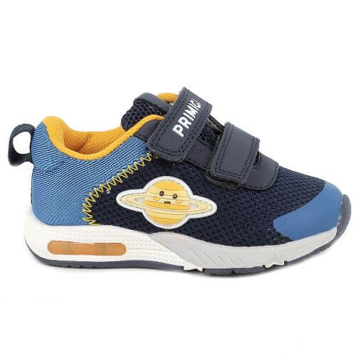 Pantofi copii baieti cu LED din textil Primigi, Albastru - 7950511 [2]