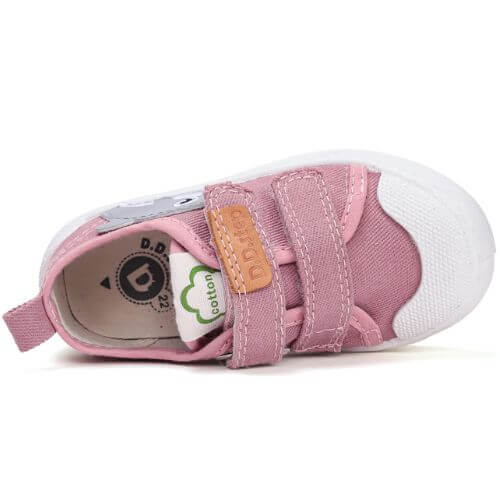 Pantofi copii fete din canvas DD Step, Albastru - C096-52209A [5]