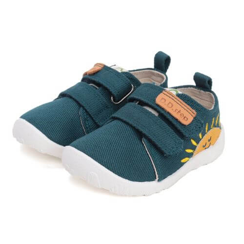 Pantofi copii baieti din canvas DD Step, Verde - C086-52426A [2]