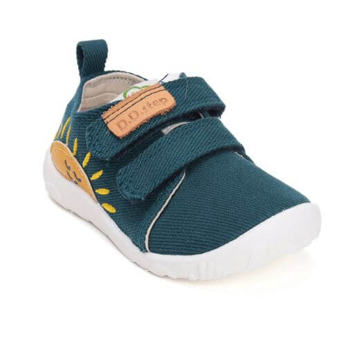 Pantofi copii baieti din canvas DD Step, Verde - C086-52426A [4]
