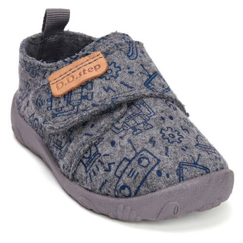 Pantofi copii baieti din canvas DD Step, Gri - C086-52717A [1]