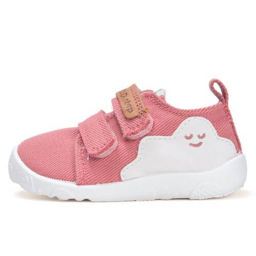 Pantofi copii fete din canvas DD Step, Roz - C086-52318 [1]