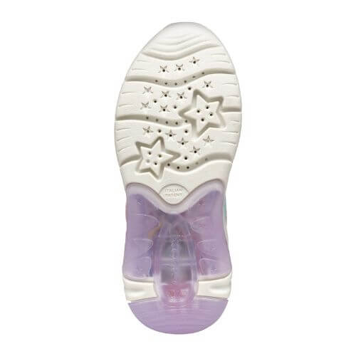 Pantofi copii fete din material sintetic si textil Geox cu LED, personaj Elsa, Roz - J55M4E_0ANKC_C8842 [7]