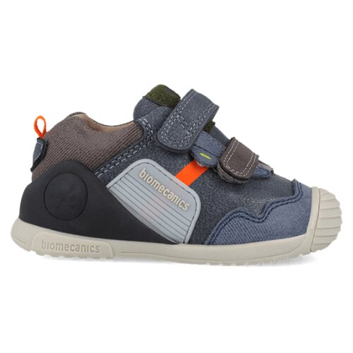 Pantofi copii baieti din piele Biomecanics, Albastru Denim - 261123-A556 [3]