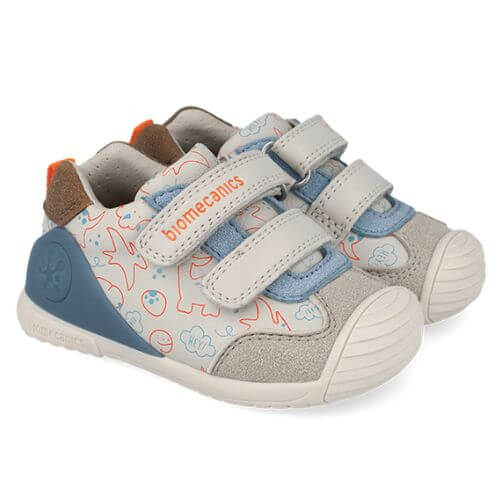 Pantofi sport din piele 262120-B695 [3]