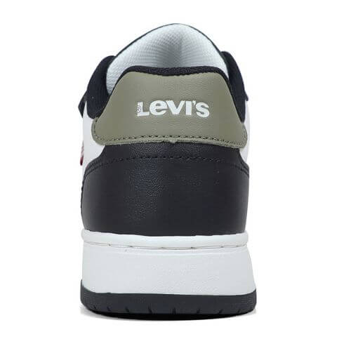 Pantofi copii baieți din material sintetic Levi's, Alb - VUNI0153S-3130 [4]