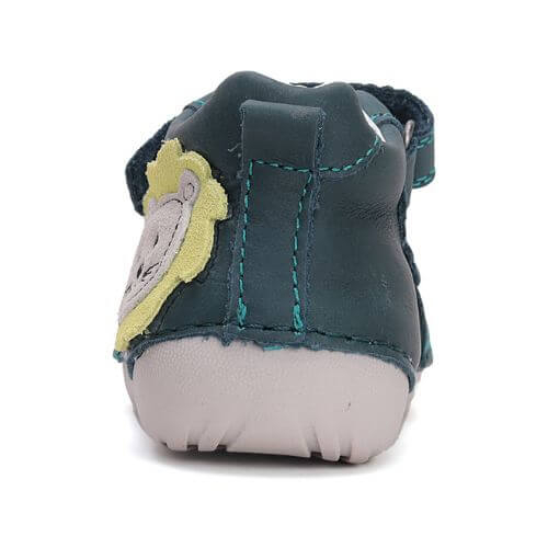 Pantofi copii baieti din piele DD Step, Verde - S015-51897 [4]