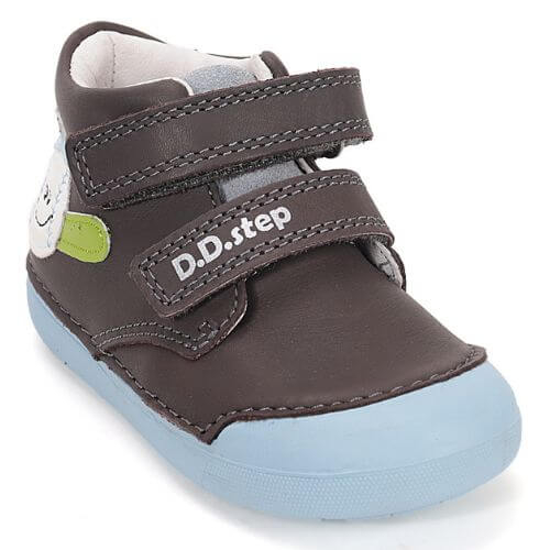 Pantofi copii baieti din piele DD Step, Gri - S066-61414B [3]