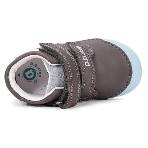 Pantofi copii baieti din piele DD Step, Gri - S066-61414B [6]