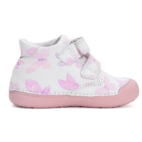 Pantofi copii fete din piele DD Step, Alb - S066-51151 [3]