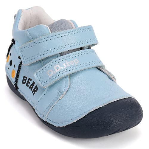 Pantofi copii baieti din piele DD Step, Albastru - S015-61472 [3]