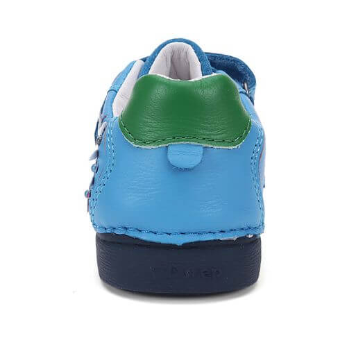 Pantofi copii baieti din piele cu LED DD Step, Albastru - S068-51124B [6]