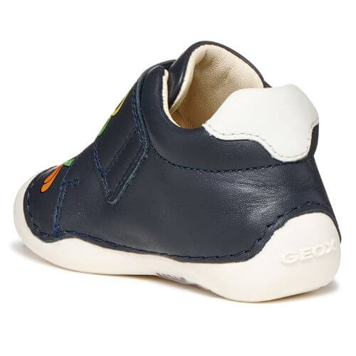 Pantofi copii baieti din piele Geox, Albastru - B3539C-00085-C4248 [4]