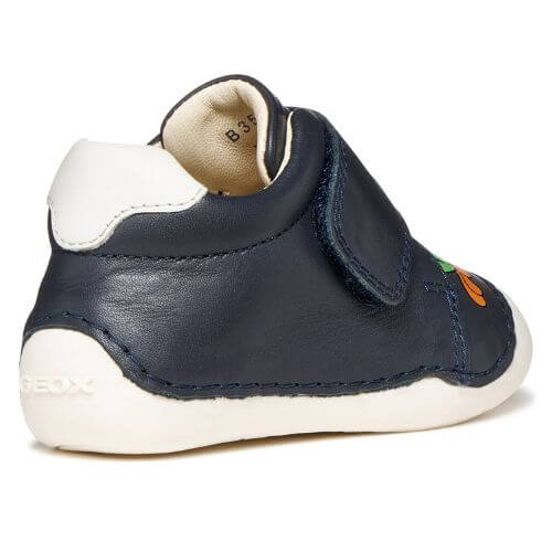 Pantofi copii baieti din piele Geox, Albastru - B3539C-00085-C4248 [5]