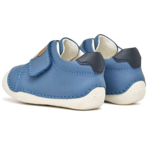 Pantofi copii baieti din piele Geox, Albastru - B3539C_00085_C4218 [4]