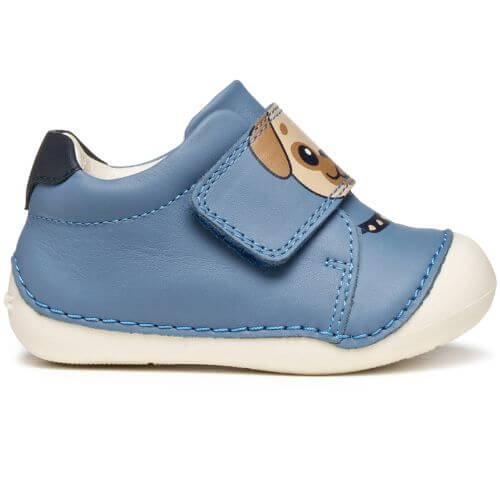 Pantofi copii baieti din piele Geox, Albastru - B3539C_00085_C4218 [2]
