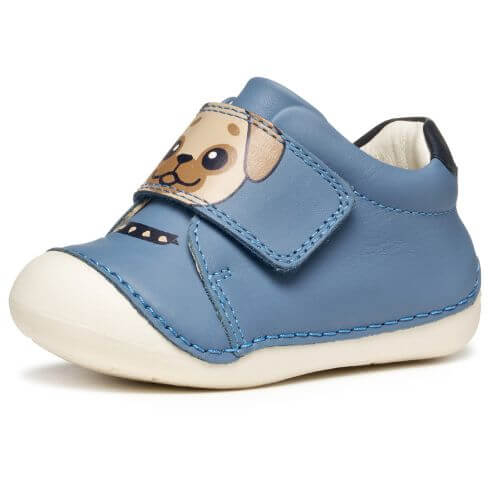 Pantofi copii baieti din piele Geox, Albastru - B3539C_00085_C4218 [3]