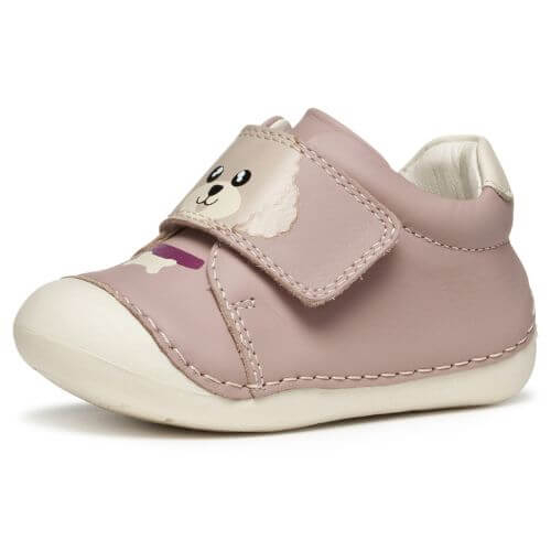 Pantofi copii fete din piele Geox, Roz - B3540B_00085_C8011 [2]