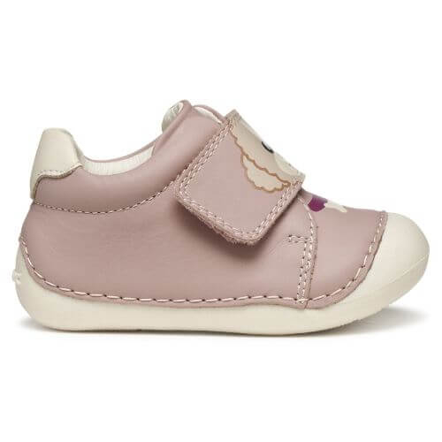 Pantofi copii fete din piele Geox, Roz - B3540B_00085_C8011 [9]