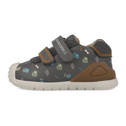 Pantofi copii baieti din piele Biomecanics, Gri Antracit - 261129-B213 [4]