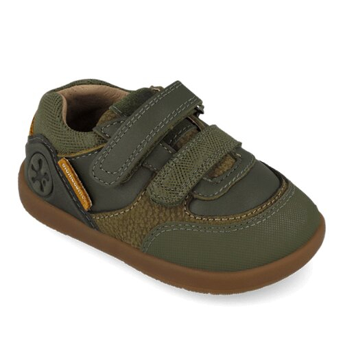 Pantofi copii din piele Biomecanics, Kaki - 261151-B788 [5]