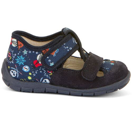Pantofi copii baieti din textil Froddo, Albastru - G1700412-1 [2]