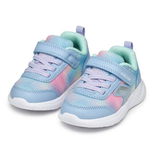 Pantofi copii fete din textil Geox, Albastru - B454TD_01454_C4507 [5]