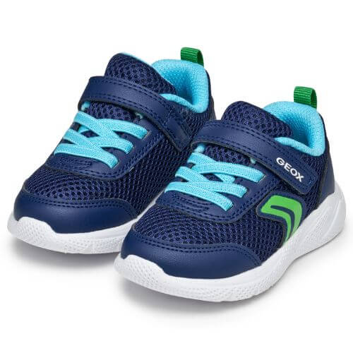 Pantofi copii baieti din textil Geox, Albastru - B454UC_01454_CF43U [5]