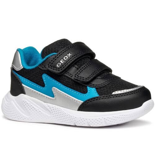 Pantofi copii baieti din textil Geox, Negru - B564UC_0BC14_C9221 [6]