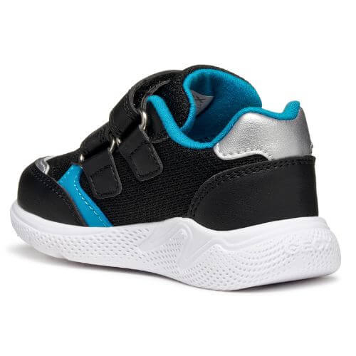 Pantofi copii baieti din textil Geox, Negru - B564UC_0BC14_C9221 [7]