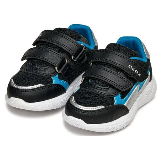 Pantofi copii baieti din textil Geox, Negru - B564UC_0BC14_C9221 [3]