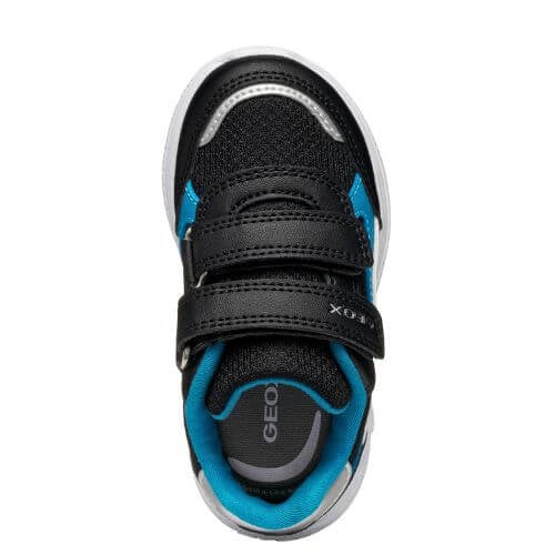 Pantofi copii baieti din textil Geox, Negru - B564UC_0BC14_C9221 [9]