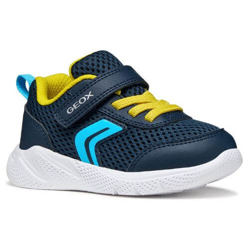 Pantofi copii baieti din textil Geox, Albastru - B454UC-01454-C0657 [2]