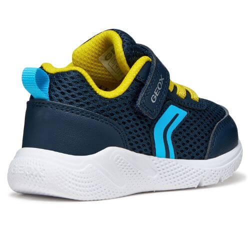 Pantofi copii baieti din textil Geox, Albastru - B454UC-01454-C0657 [3]