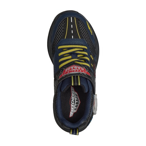 Pantofi băieți Skechers Garage, Negru/Albastru - 402150L-BKNV [4]