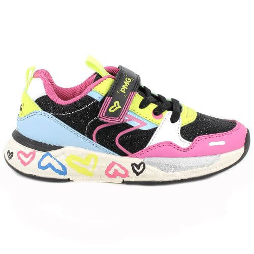 Pantofi copii fete din textil Primigi, Multicolor - 7958311 [2]